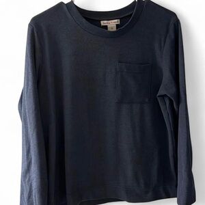 Classic Navy Long Sleeve Tee